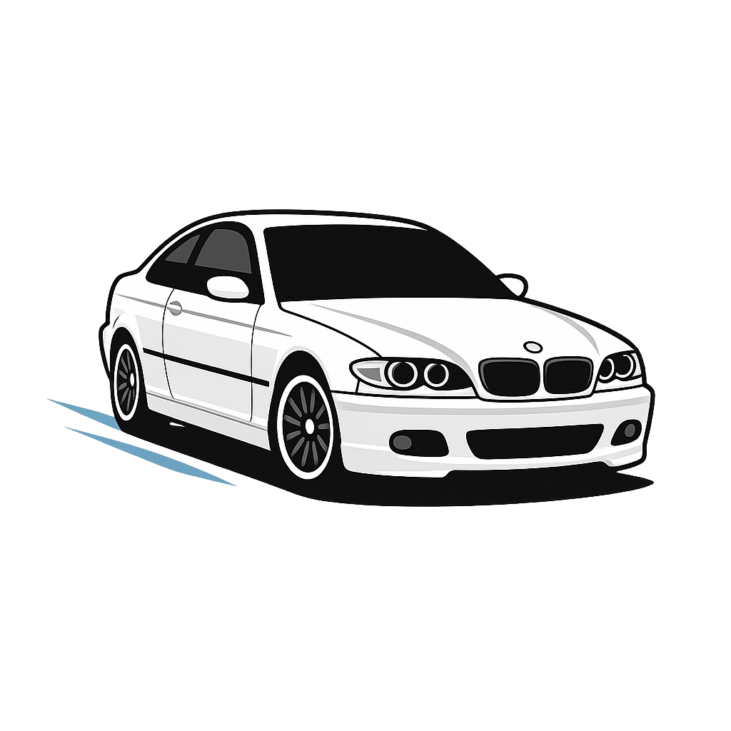 BMW E46 illustration